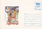 HANDBALL, OLYMPICS, BARCELONA, 1992, COVER STATIONERY, ENTIER POSTAL, UNUSED, ROMANIA - Zomer 1992: Barcelona