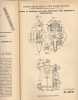 Original Patentschrift - R. Rice In Providence , Rhode Island , 1899 , Dampfschieber , Dampfmaschine , USA  !!! - Tools