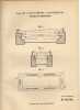 Original Patentschrift - Fa. Schotthöfer In Schifferstadt , 1901, Fundament Für Brückenwaagen , Waage , Brücke !!! - Architectuur