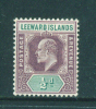 LEEWARD ISLANDS  -  1902  Edward VII  1/2d  Mounted Mint As Scan - Leeward  Islands