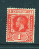 LEEWARD ISLANDS  -  1912/38  George V  1d  Mounted Mint As Scan - Leeward  Islands