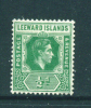 LEEWARD ISLANDS  -  1938/54  George VI  1/2d  Mounted Mint As Scan - Leeward  Islands