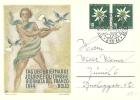 Sonderkarte Tag Der Briefmarke  Winterthur              1944 - Lettres & Documents