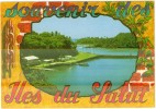 Guyane Frse Souvenir Des Iles Du Salut  Dessin Gautier  Photo Dubois  CPSM Non Circulé TBE - Autres & Non Classés