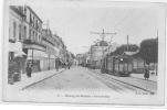 92 // BOURG LA REINE Grande Rue Animée Avec Tramway Beau Plan . Edit . B F . N°14 . - Bourg La Reine