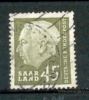 1957 GERMANY SAAR PRESIDENT HEUSS MICHEL: 392 USED - Gebraucht