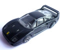 VOITURE - AUTOMOBILE -  BURAGO - FERRARI F40 NOIRE - 1/43 ème - Burago