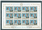 Luxembourg: 986 En  Feuille  (Mariage Princier) Oblitération 1er Jour - Full Sheets