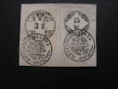 ==  Steermarken Lot  1858   ?   Taxamt 4 - Revenue Stamps