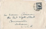 2030. Carta NEWCASTLE West (Australia) N.S.W. 1950. Emú - Covers & Documents