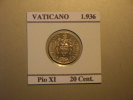 PIO XI 20 Céntimos  1936 (10100) - Vaticaanstad