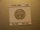 PIO XII 20 Céntimos  1941 (10103) - Vatican