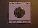 PIO XII 20 Céntimos  1942 (10104) - Vaticaanstad