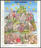 San Marino 1993 Europe A Village Block Of 12 MNH** - EU-Organe