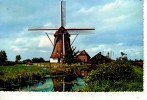 PAYS BAS Watermolen (bovenkruier) Bij Naardermeer - Naarden