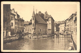 CPA Non écrite 74 ANNECY  Palais De L'Isle Et Le Canal Du Thiou - Annecy-le-Vieux