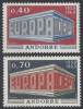 ANDORRE  FR  - EUROPA CEPT -  1969  - **MNH - 1969