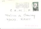 NY/T   2453  SEUL Sur  LETTRE    FREJUS  Vers  NIORT Le  29 AVRIL 1987 - Cartas & Documentos