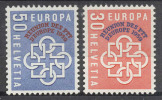 SWITZERLAND  - EUROPA CEPT -  1959  - **MNH - 1959