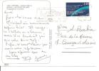 NY/T   2559   CP MERIBEL  Vers   COURCONle  28 FEVRIER 1989 - Lettres & Documents