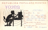 QSL - Romina - Roemenie - Radio Bucharest Roumania 1958 - Other & Unclassified