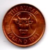 ISLANDA 10 AURAR 1981 - Islandia