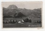 CPSM CHAPELLE DES MARCHES, VUE S/ GRUYERES ET LE MOLESON, Format 9 Cm Sur 14 Cm Environ, FRIBOURG, SUISSE - Chapelle