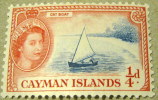 Cayman Islands 1953 Cat Boat 0.25d - Mint - Cayman Islands