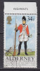 Alderney 1985 Mi. 27    34 P Historische Uniformen Royal Irish Regiment (1782) - Alderney