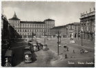 TORINO - PIAZZA CASTELLO. AUTO AUTOMOBILE CAR VOITURE BUS AUTOBUS - Piazze