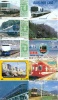 JOLI LOT De 90 CARTES PREPAYEES DIFFERENTES Japon (LOT 218)  TRAIN * DIFFERENT Japan CARDS * ZUG KARTEN - Collections
