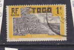 TOGO N° 124 1C JAUNE LE COCOTIER OBL - Other & Unclassified