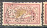 France 121 Perfin (3) - Unused Stamps