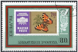 Hungria 1973 Scott 2223 Sello * Expo IBRA Dia Sello Mariposa Butterflie Michel 2867A Yvert 2303 Magyar Posta Hungary - Nuovi