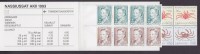 Greenland 1993 MH-MiNr. 3 Königin Queen Margrethe & Krabben (Cz. Slania) Markenheftchen Booklet (2 Scans) MNH** - Carnets