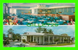 MIAMI, FL - SYLVANIA CAFETERIA - DINNING ROOM & FRONTAGE VIEW - PUB BY LLOYD D. LA MAN - - Miami