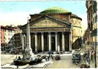 Roma - Il Pantheon - & Old Cars, Bus - Panthéon