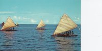 Fiji - Takias - Small Canoes  B-1048 - Fiji