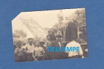 CPA Photo - Le Battage Du Blé - Batteuse Ancienne - Début 1900 - Autres & Non Classés