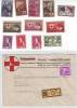 020k: Rotes Kreuz ** Motivmarken (alt !) Verschiedener Länder Und Ein Österreich- Beleg - Secourisme