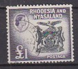 P3924 - BRITISH COLONIES RHODESIA & NYASALAND Yv N°32 - Rhodesië & Nyasaland (1954-1963)