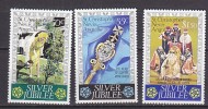 P4014 - BRITISH COLONIES ST CHRISTOPHER Yv N°352/54 ** SILVER JUBILEE - San Cristóbal Y Nieves - Anguilla (...-1980)