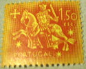 Portugal 1953 Medieval Knight 1.50esc - Mint - Unused Stamps
