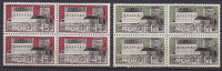 Norway 1961 Mi. 456-66 Håkonshalle 700 Jahre Complete Set In 4-Bloks MNH** - Unused Stamps