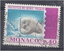 MONACO 1970 Protection Of Baby Seals FU - Usati