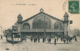 LE HAVRE - La Gare (animation Tramway) - Bahnhof