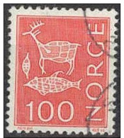 Noruega 1973 Scott 611 Sello º Pinturas Prehistoricas Michel 656 Yvert 591 Norway Stamps Timbre Norvège Briefmarke - Used Stamps