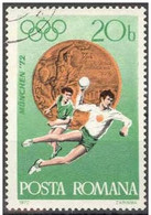 Rumania 1972 Scott 2382 Sello * Sports Juegos Olimpicos Munich Balonmano Olimpics Munchen Bronce Handball Michel 3061 - Ungebraucht