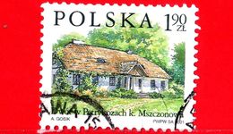 POLONIA - Usato - 2001 - Architettura - Case Di Campagna - Petrykozy - 1.90 - Gebraucht