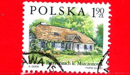 POLONIA - Usato - 2001 - Architettura - Case Di Campagna - Petrykozy - 1.90 - Used Stamps
